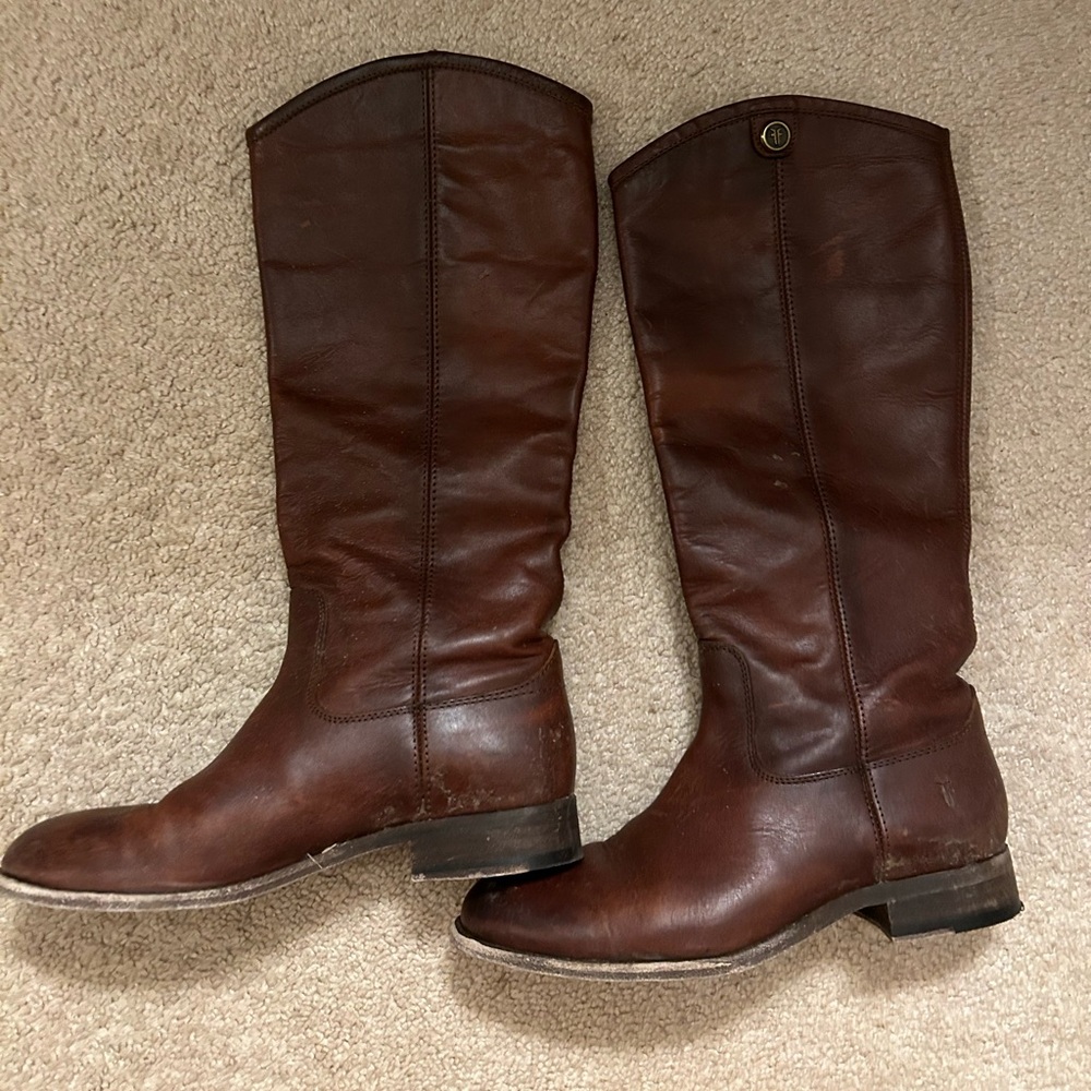 Frye brown boots size 7.5